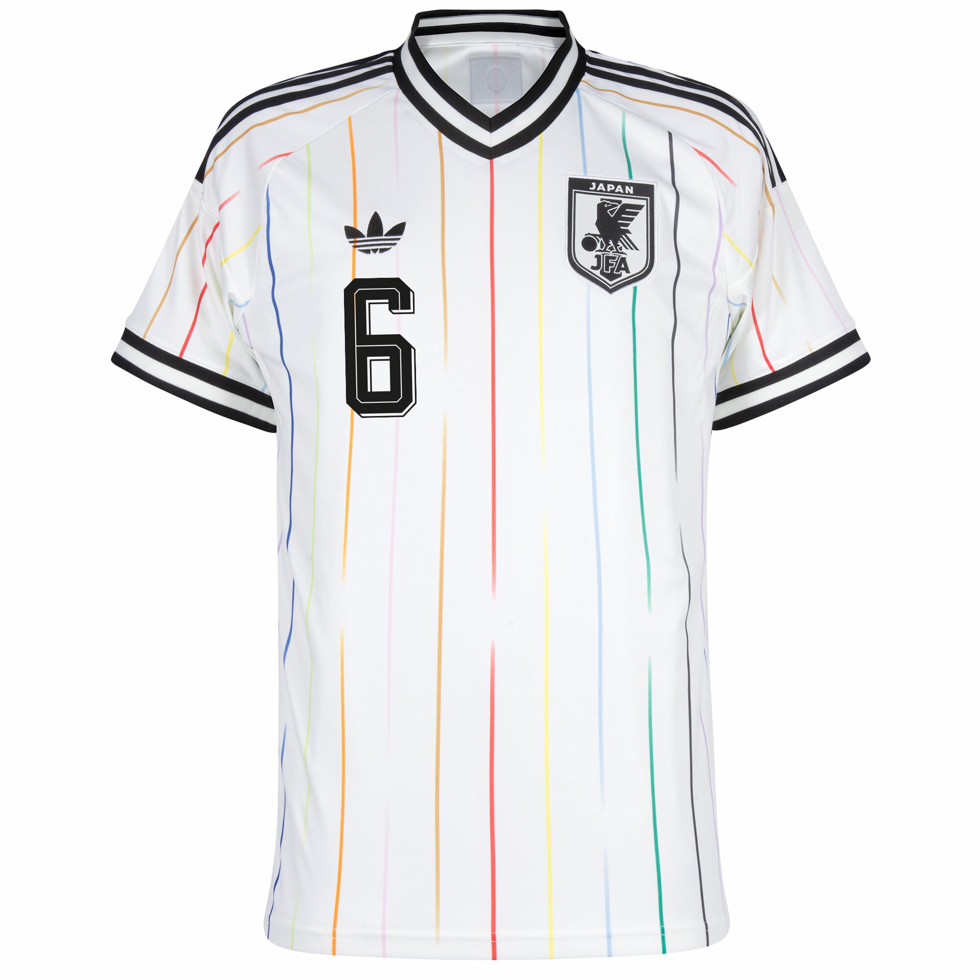 Japan Away Fan Jersey Endo 6 Shirt 2026-2027 (Official Printing) (Fan)