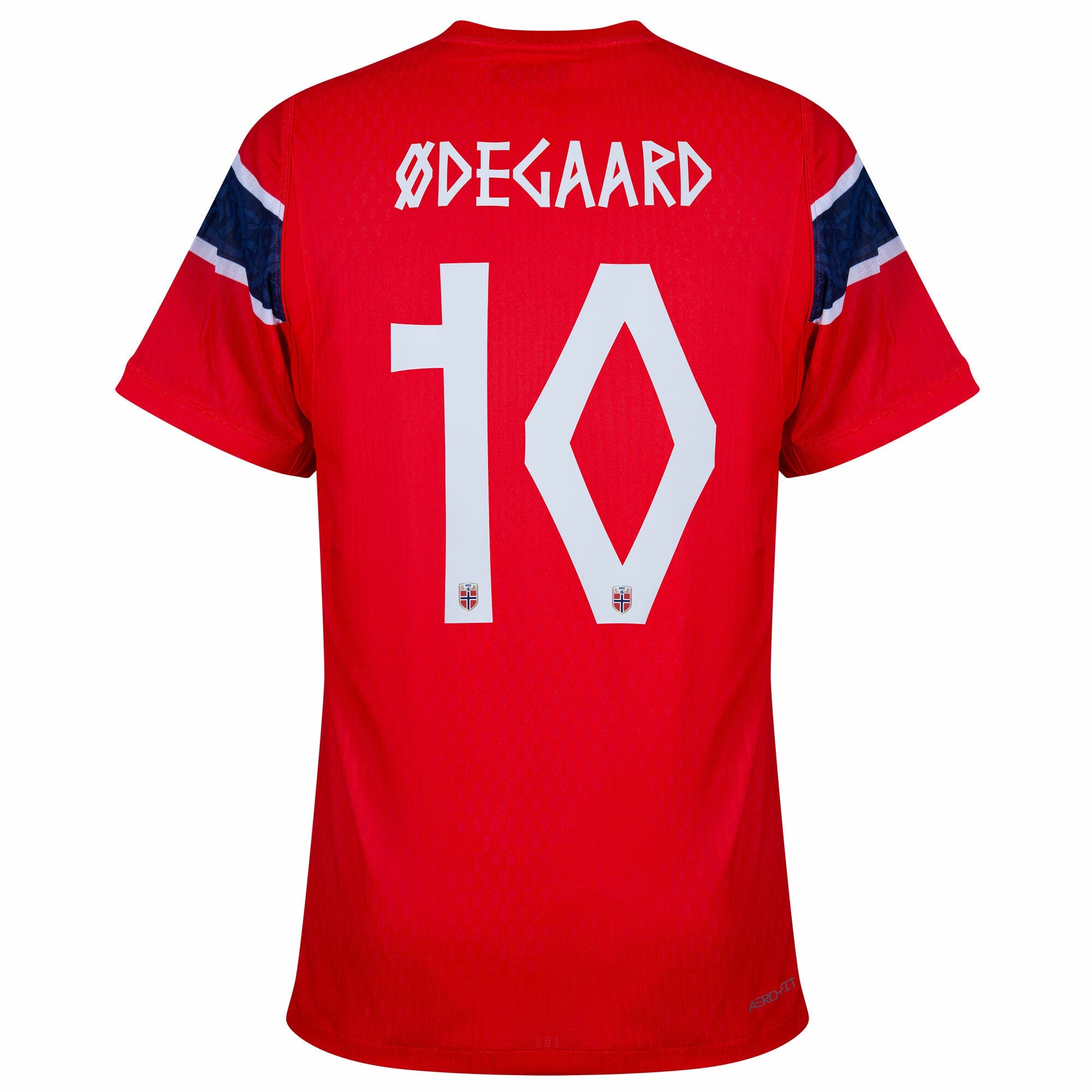 Norway Aero-Fit Match Home Ødegaard 10 Jersey 2026-2027 (Official Printing)