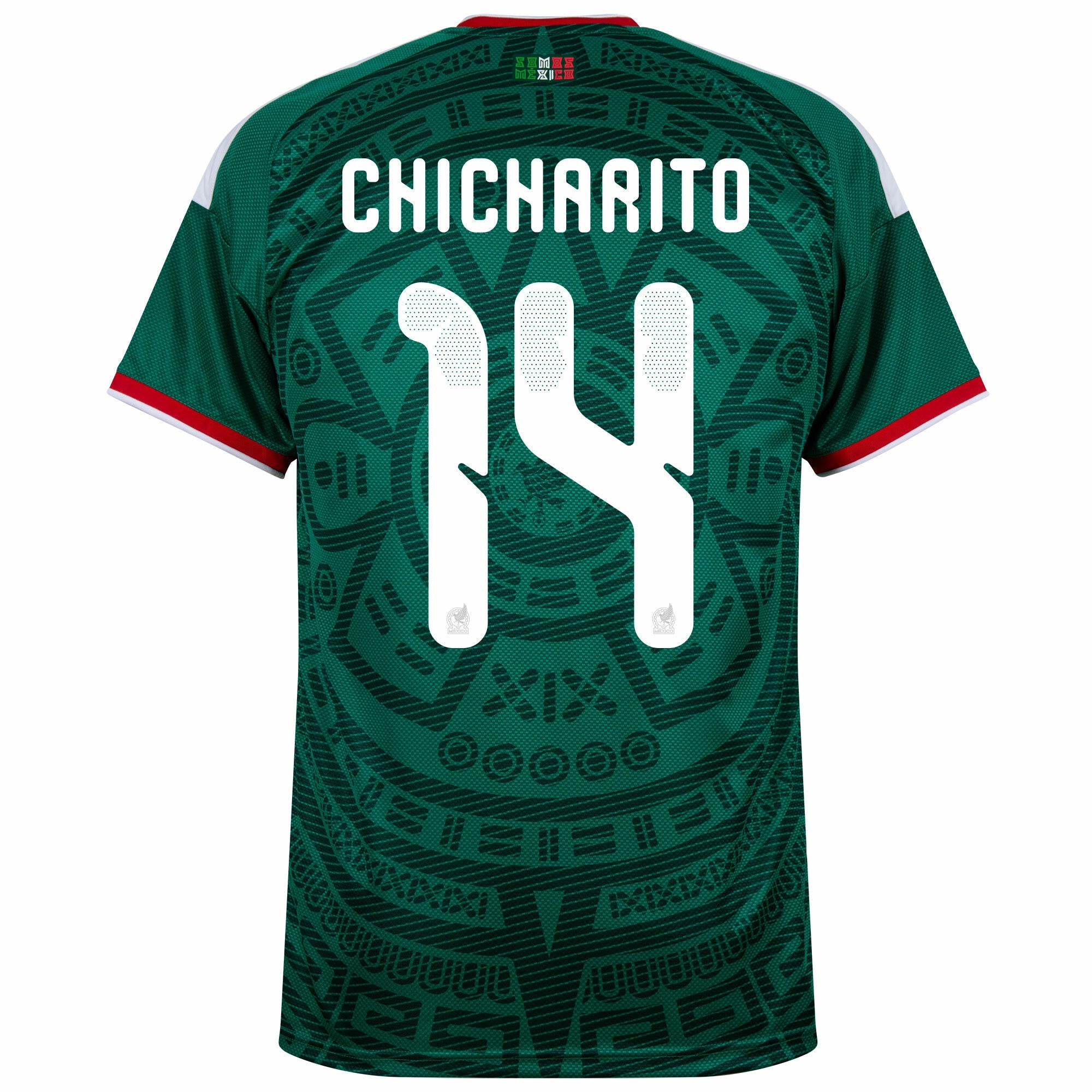 Mexico Home Chicharito 14 Jersey 2026-2027 (Official Printing)